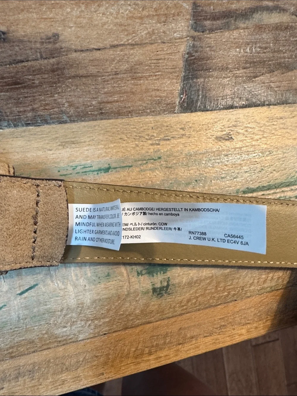 Madewell Rollerbuckle Belt